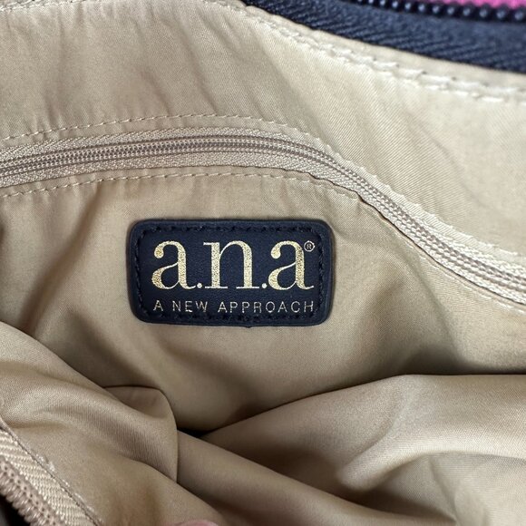 A.N.A NEW APROACH WOMEN SHOULDER SMALL BAG WITH ADJUSTABLE STRAP, BLACK - Picture 6 of 12